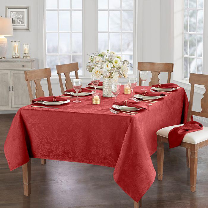 Elrene Home Fashions Elrene Caiden Elegance Damask Oblong Tablecloth, 60" x 120"
