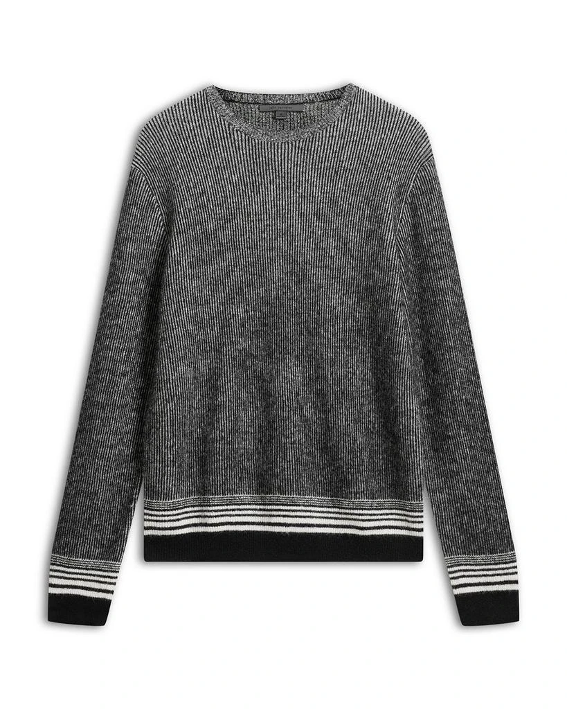 John Varvatos Tomar Regular Fit Ribbed Sweater 6