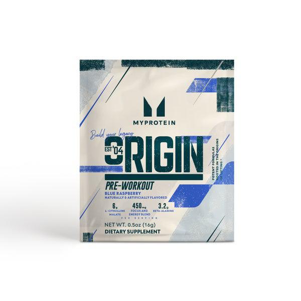 undefined Origin Pre-Workout Sample