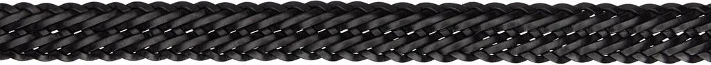 Andersons Brown Narrow Woven Leather Casual Belt