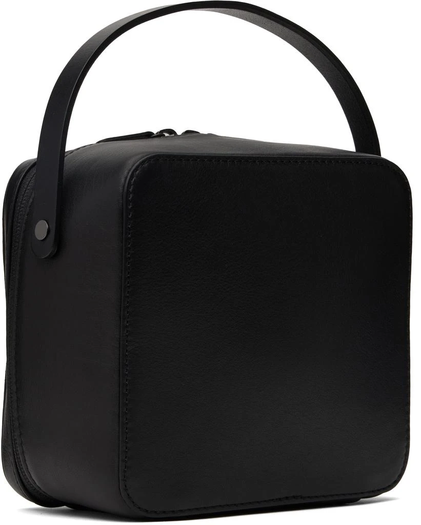 AURALEE Black Leather Small Travel Case 3