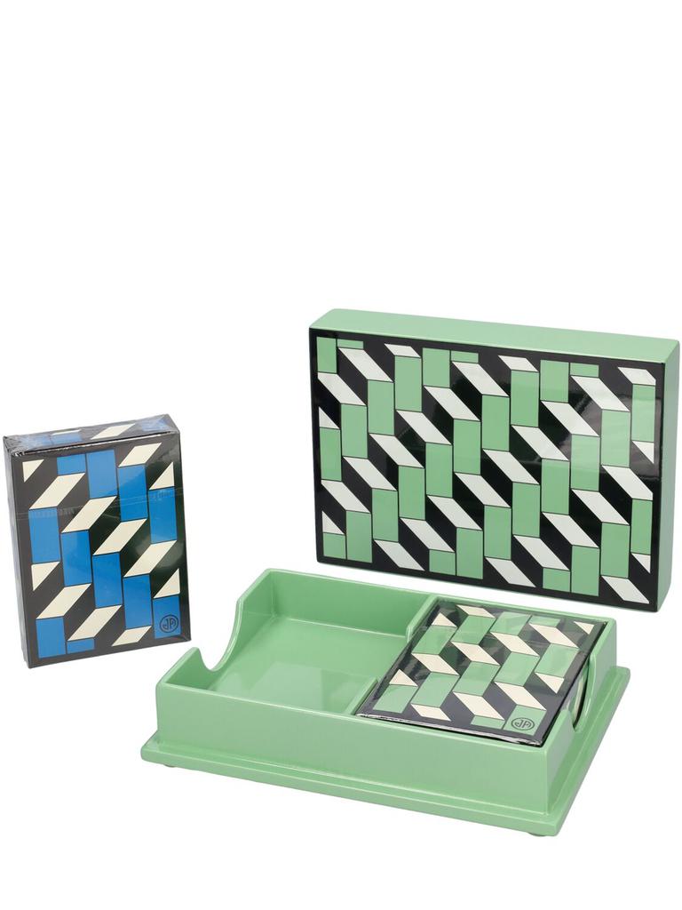 JONATHAN ADLER Arcade Lacquered Card Set