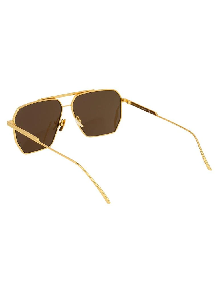 Bottega Veneta Bottega Veneta Eyewear Pilot Frame Sunglasses 4
