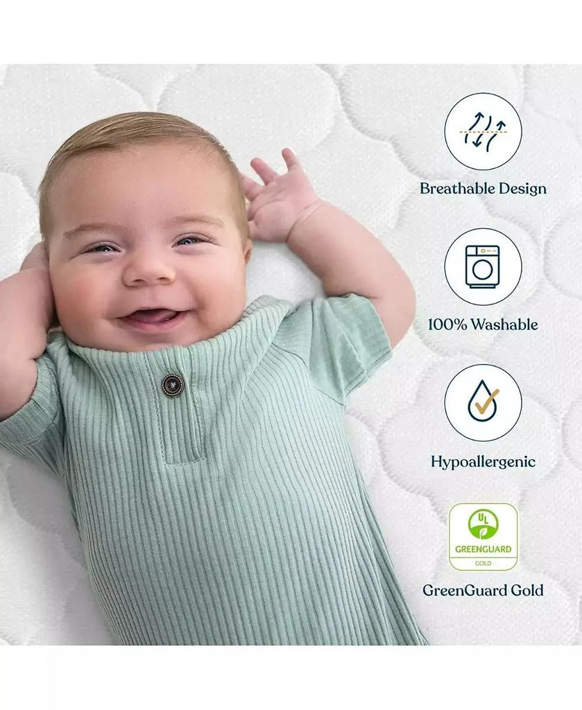 halo Dreamweave Breathable Crib 
Toddler Mattress 2