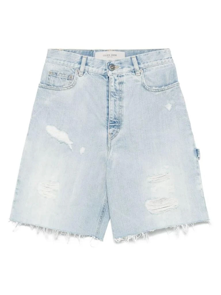 Golden Goose Golden Goose `Journey` `Marsha` Denim Shorts 1
