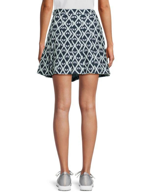 J. Lindeberg Adina Monogram Print Mini Skirt 2