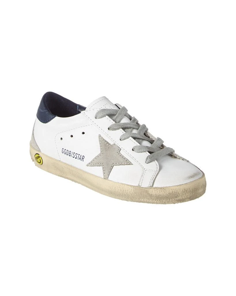 Golden Goose Golden Goose Superstar Leather & Suede Sneaker, 33, White 1