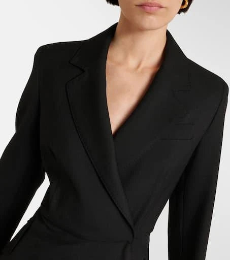 Max Mara Sella virgin wool shirt dress 4