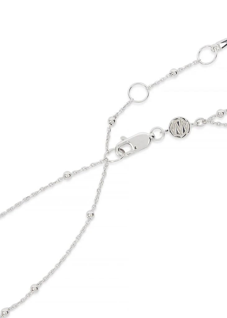 Missoma Double Chain sterling silver necklace 3