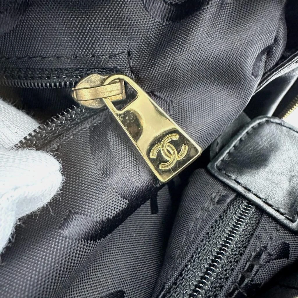 Chanel Chanel Black Cc Mark Vintage Hand Bag 8