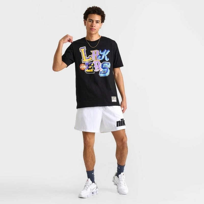Mitchell & Ness Men's Mitchell & Ness Los Angeles Lakers NBA Hyper Type T-Shirt 2