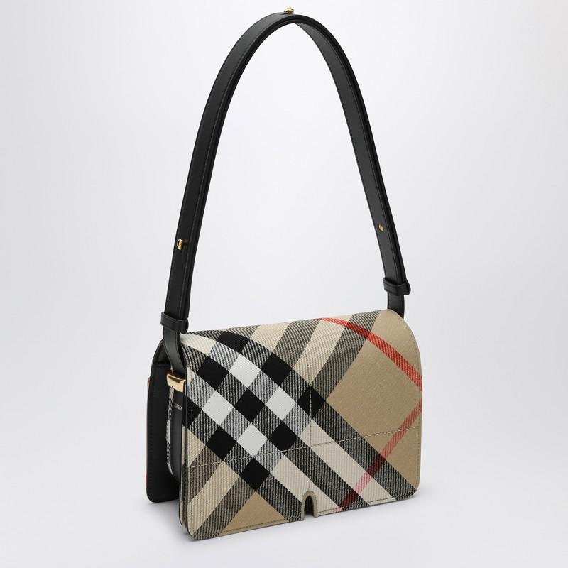 ショルダーバッグ・ポシェット Burberry Ll Snip Shoulder Bag Slt Burberry Snip Equestrian Knight Embossed Shoulder Bag
