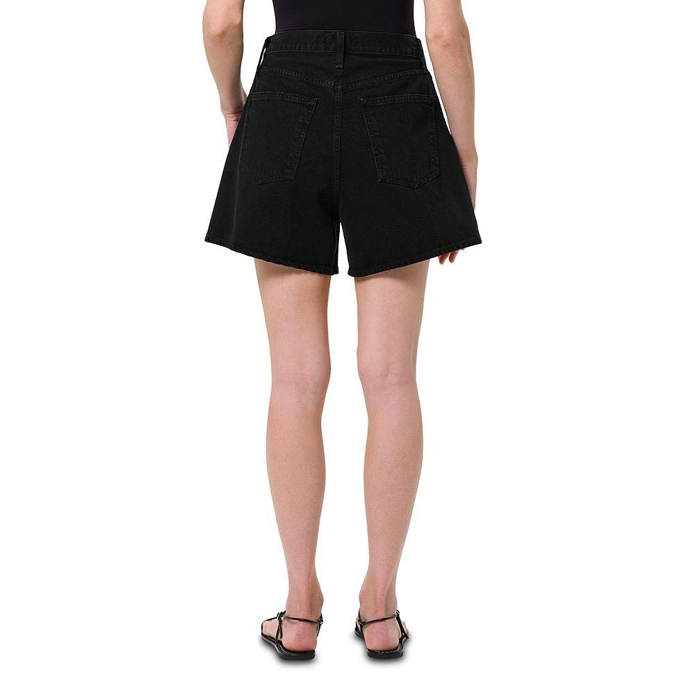 AGOLDE Rhoda Pleated A Line Shorts 3