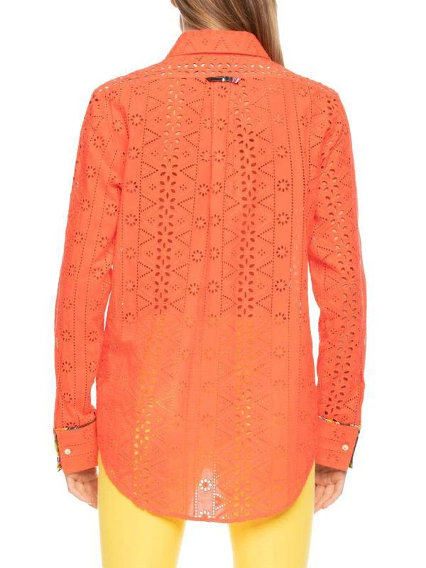 Robert Graham Carrie Eyelet Button-Up Shirt 3