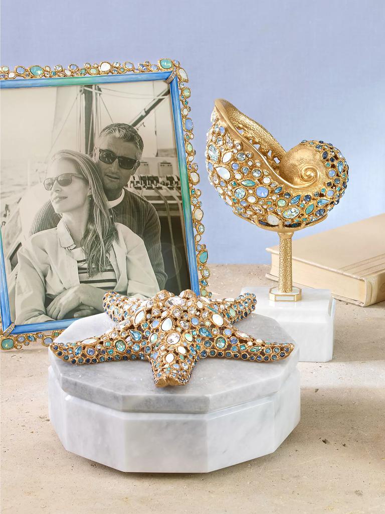 Jay Strongwater Theo Bejeweled Coastal Frame