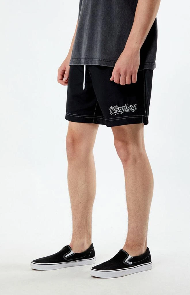 Playboy By PacSun Script 6.5" Swim Trunks 3