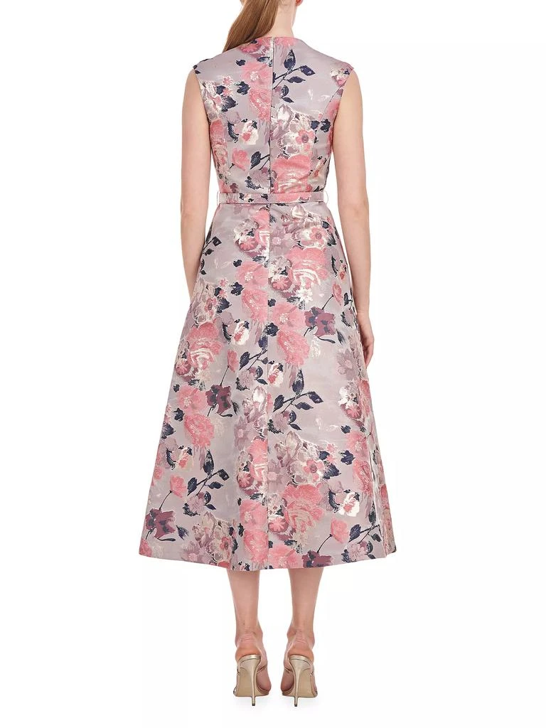 chinese dress ladies Blossom Tea Length Dress  Kay Unger