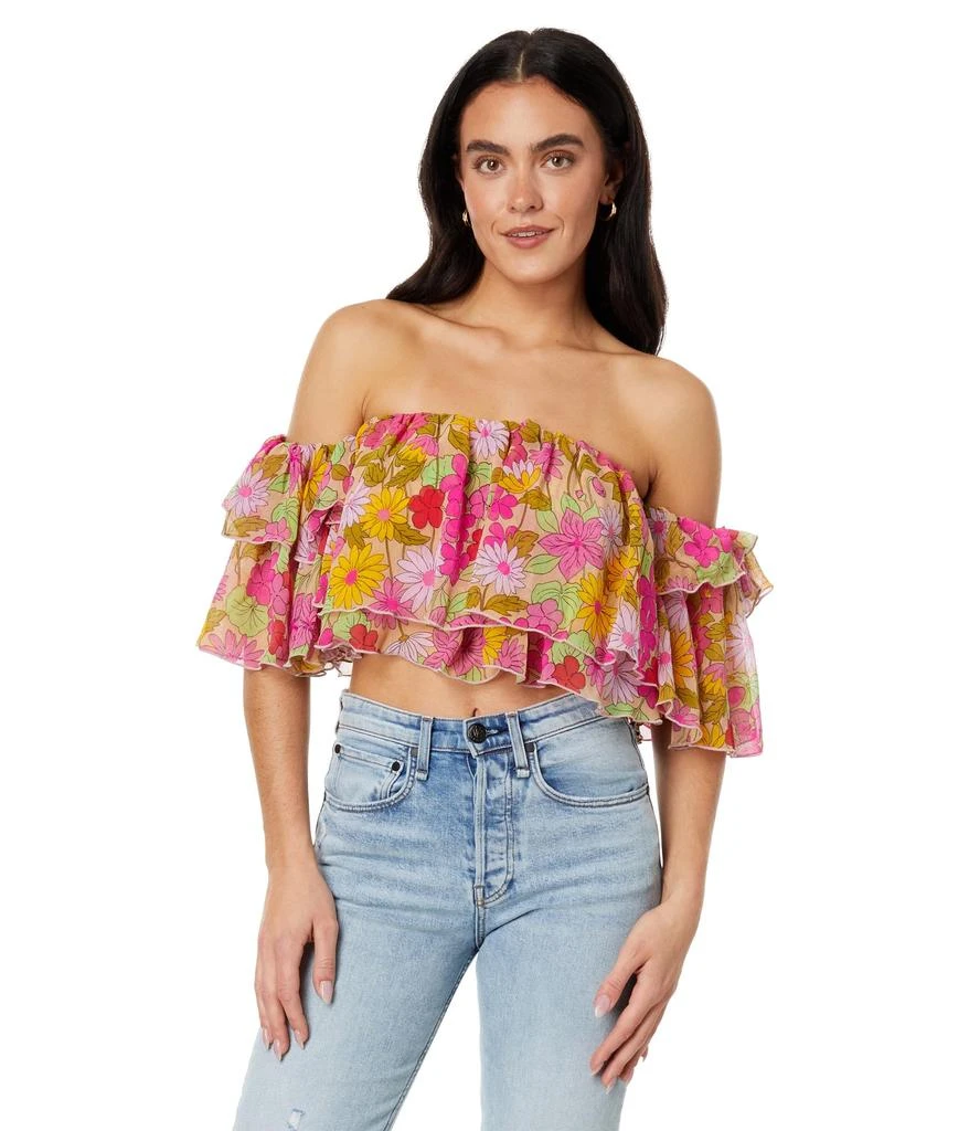 Ross Ruffle Tops Shop Rossella Ruffle Top on Sale at BeyondStyle – Get 70% Off Rossella ...