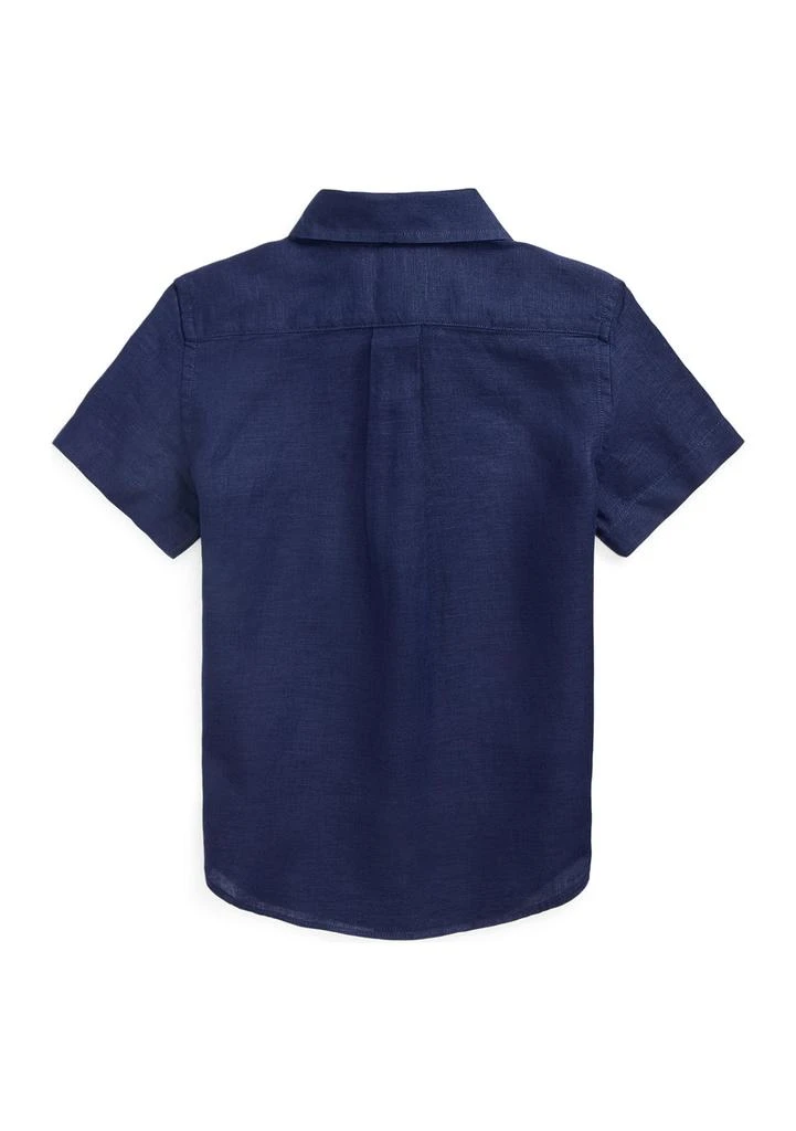 Ralph Lauren Boys 2-7 Linen Short Sleeve Shirt 2