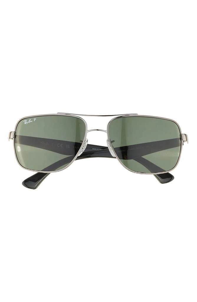 Ray-Ban 60mm C-DBL Navigator Sunglasses 1