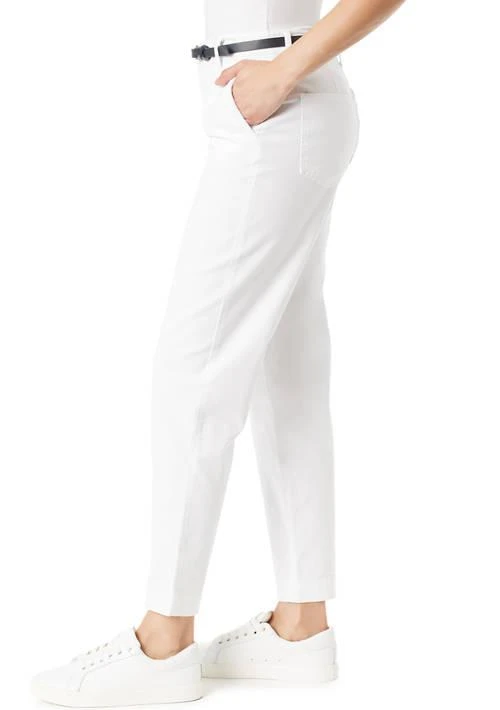 Gloria Vanderbilt Vanderbilt Womens Belted Tapered Pants 3