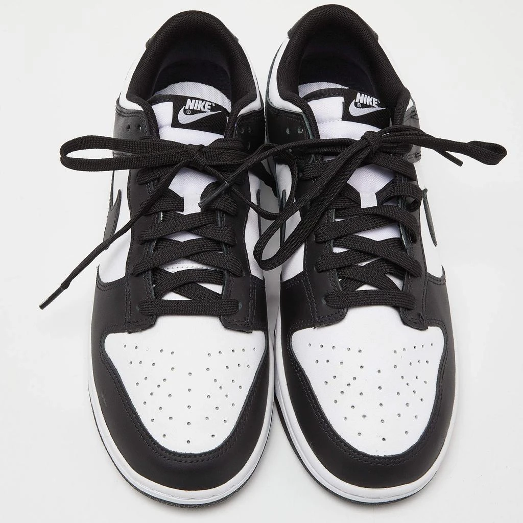 Nike Nike Black/White Leather Dunk Low Top “Panda” Sneakers Size 46 3