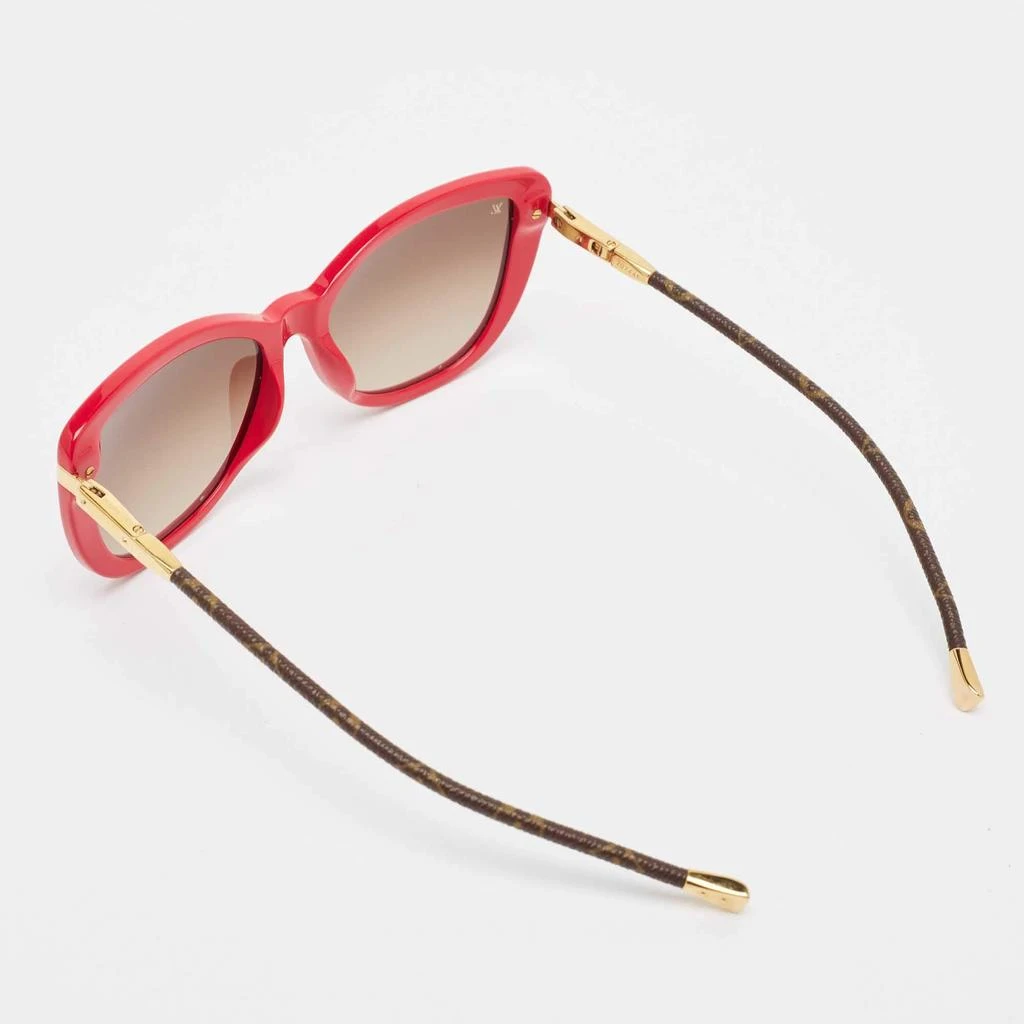 Louis Vuitton Louis Vuitton Magenta/Brown Gradient Z0744W Monogram Charlotte Sunglasses 3