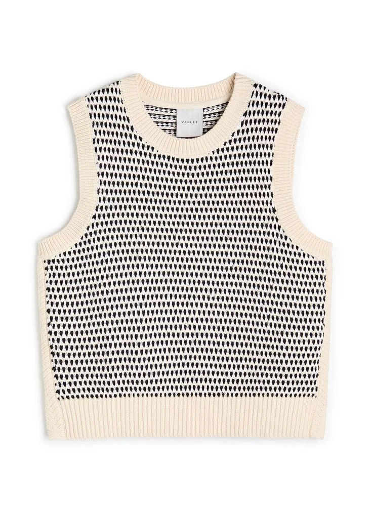 Varley Knowles Textured Knit Vest 1
