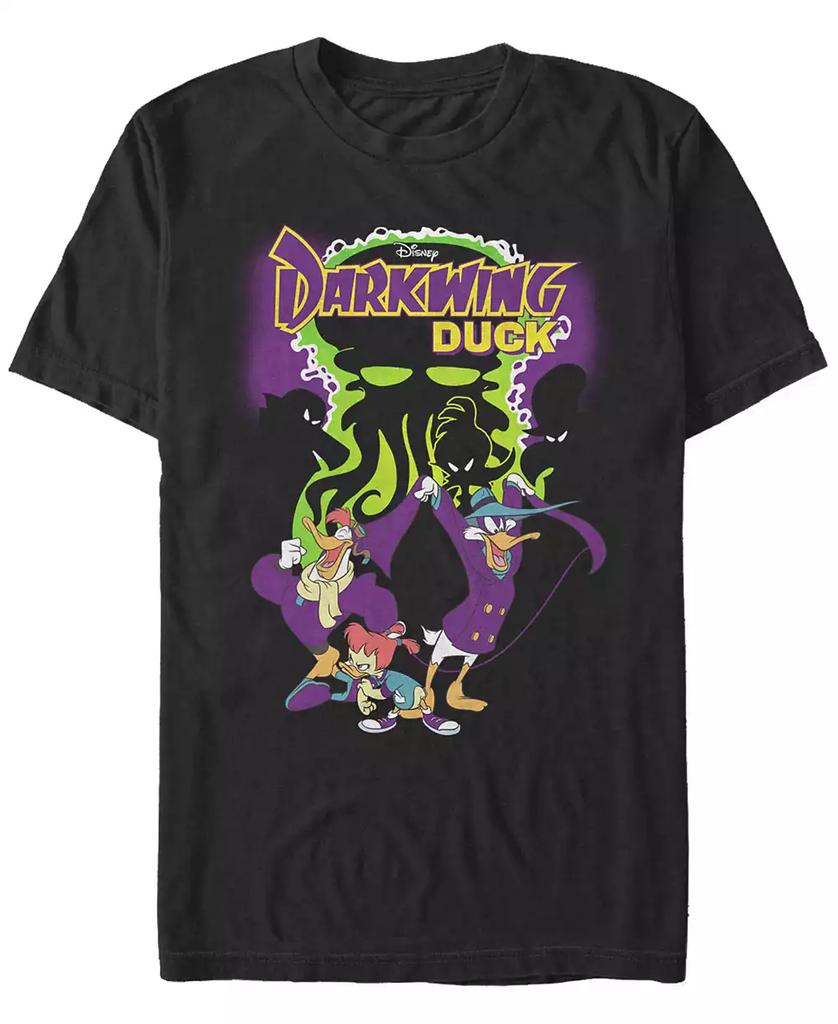 FIFTH SUN Men's Darkwing Duck Dangerous Short Sleeve T-shirt