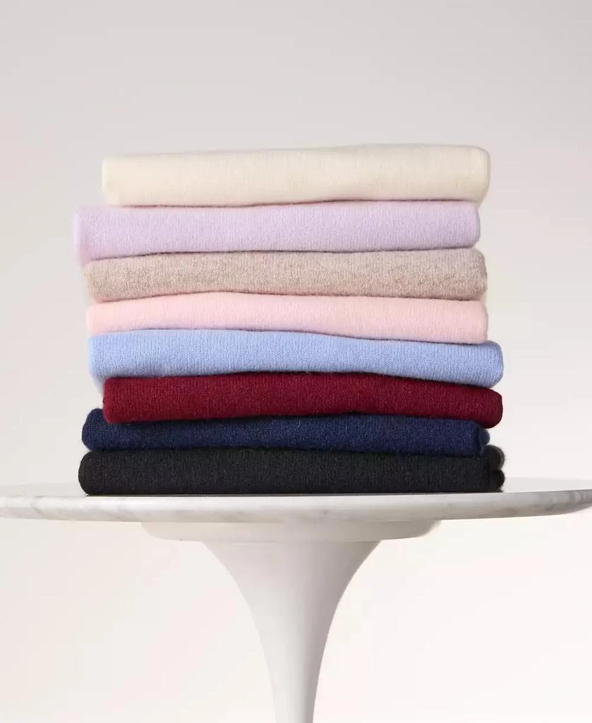Charter Club Women's Long-Sleeve 100% Cashmere Crewneck Sweater, Macy's Exclusive 7