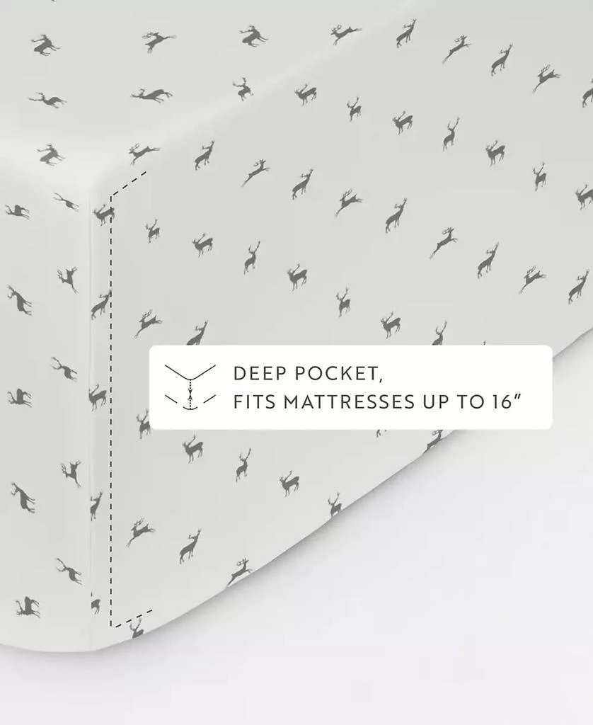 IENJOY HOME Holiday Pattern 3-Pc. Sheet Set 2