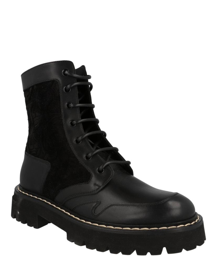 Salvatore Ferragamo Iuri Combat Boots