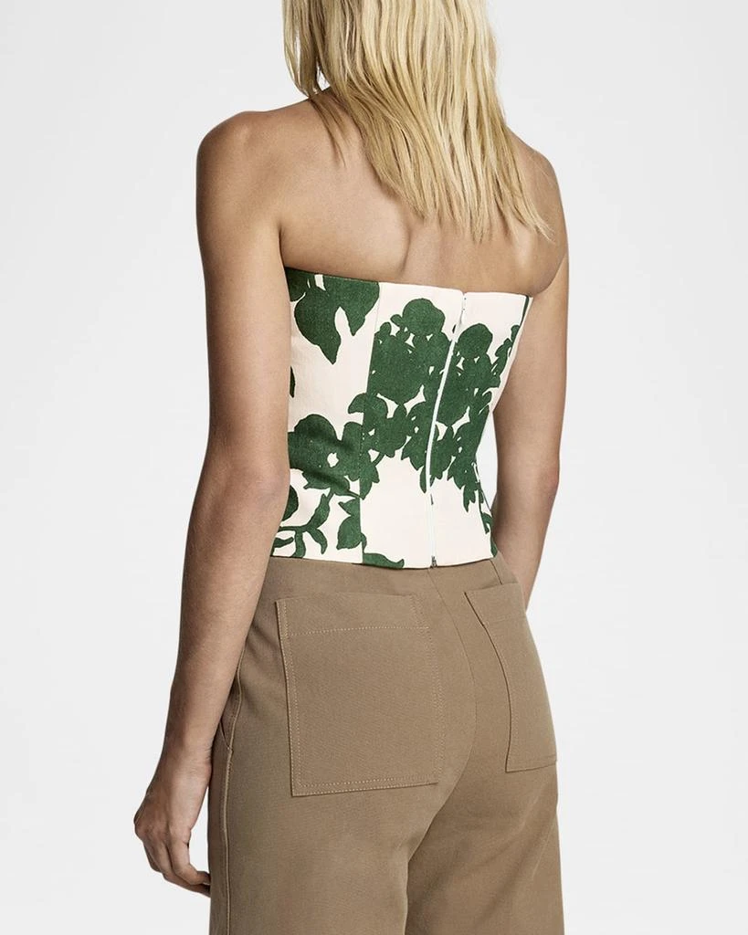 Smythe Floral Bustier Top 2
