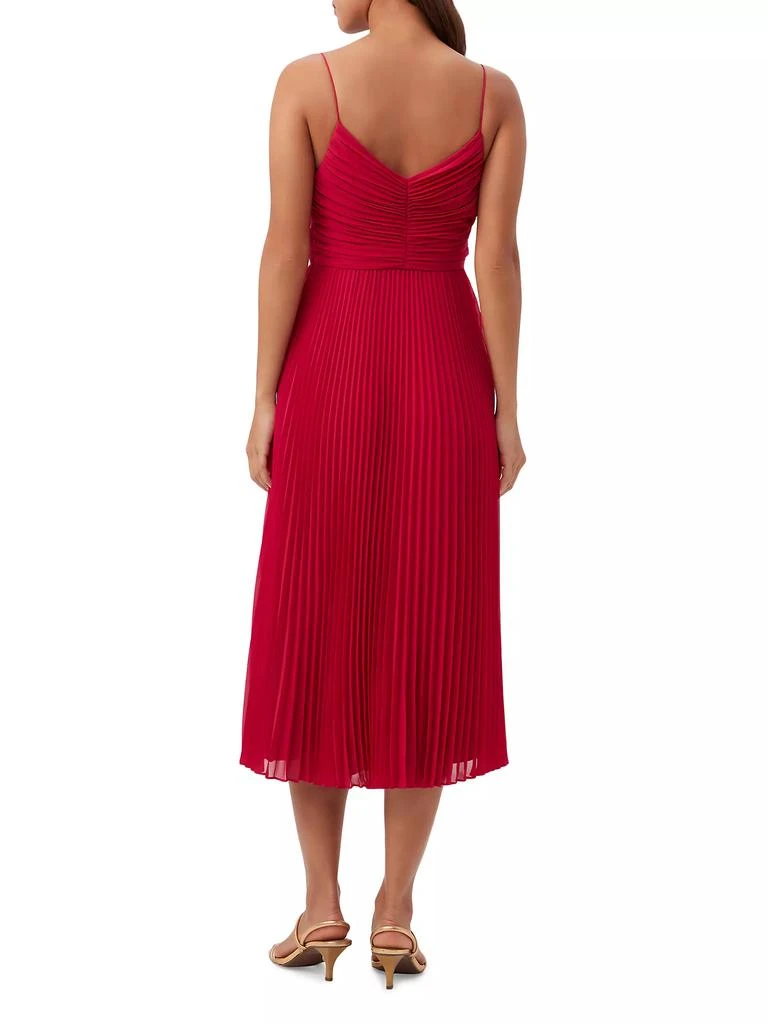 Trina Turk Natalie Pleated Midi-Dress 3