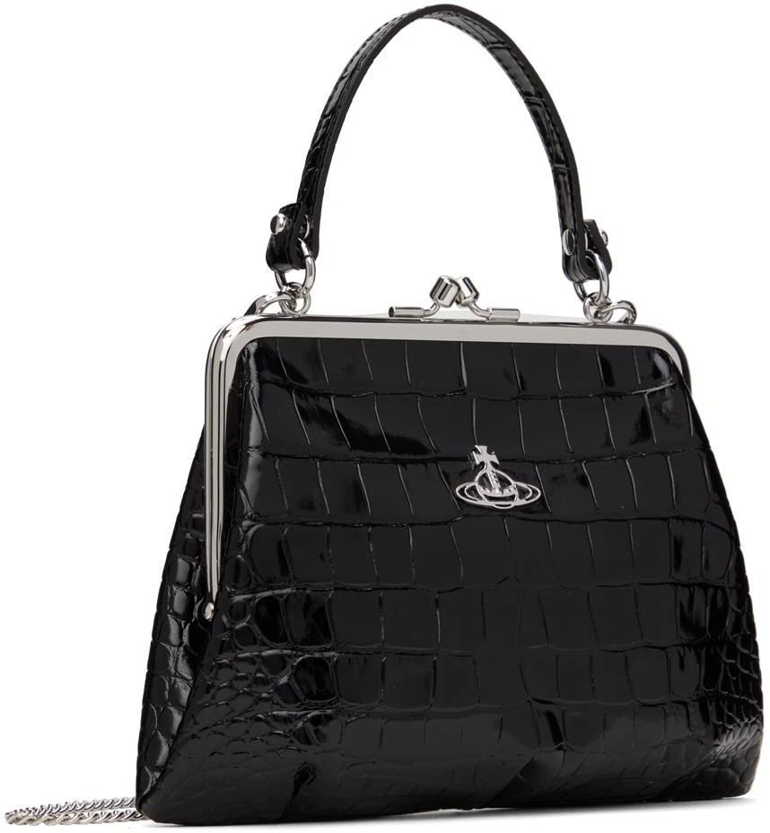 Vivienne Westwood Black Granny Frame Bag 2