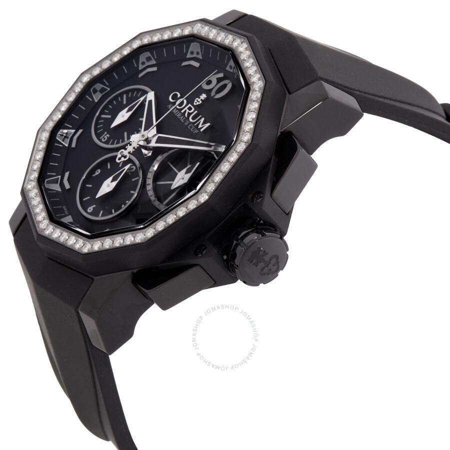 Corum Admiral's Cup Chronograph Automatic Diamond Men's Watch 984.970.97/F371 AN32