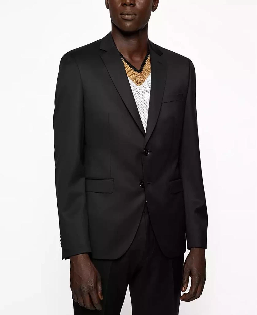 Hugo Boss Men's Virgin-Wool Extra-Slim-Fit Suit Jacket 1