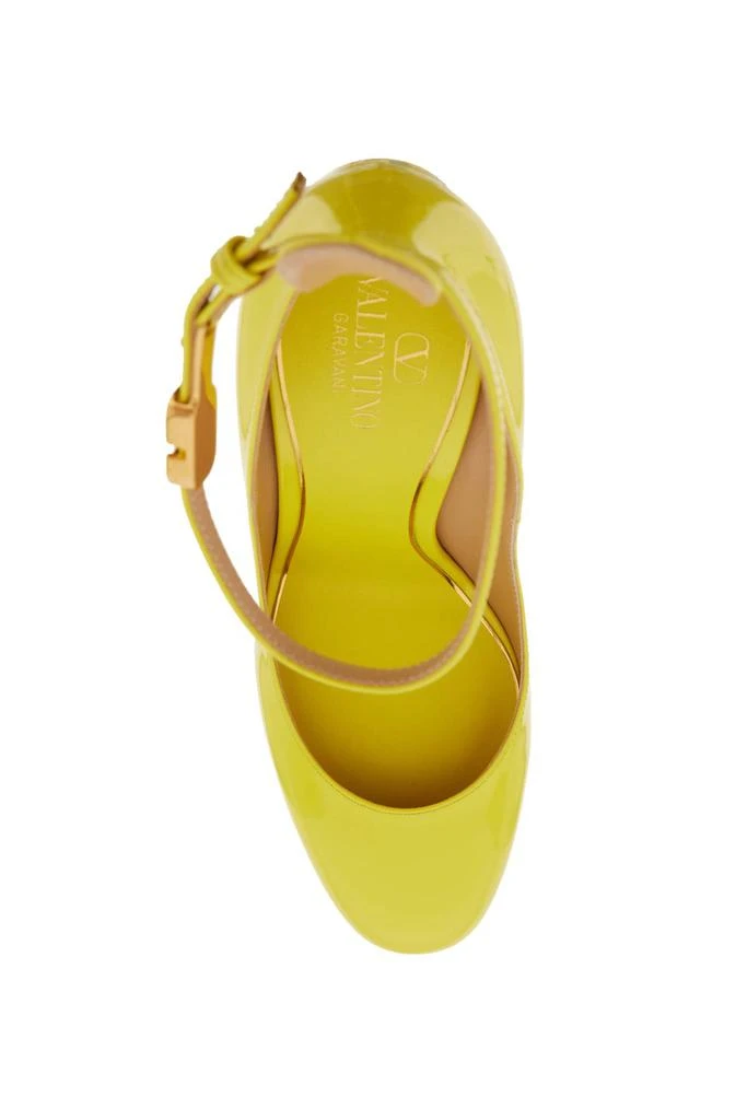 Valentino tan-go patent leather platform pump 2