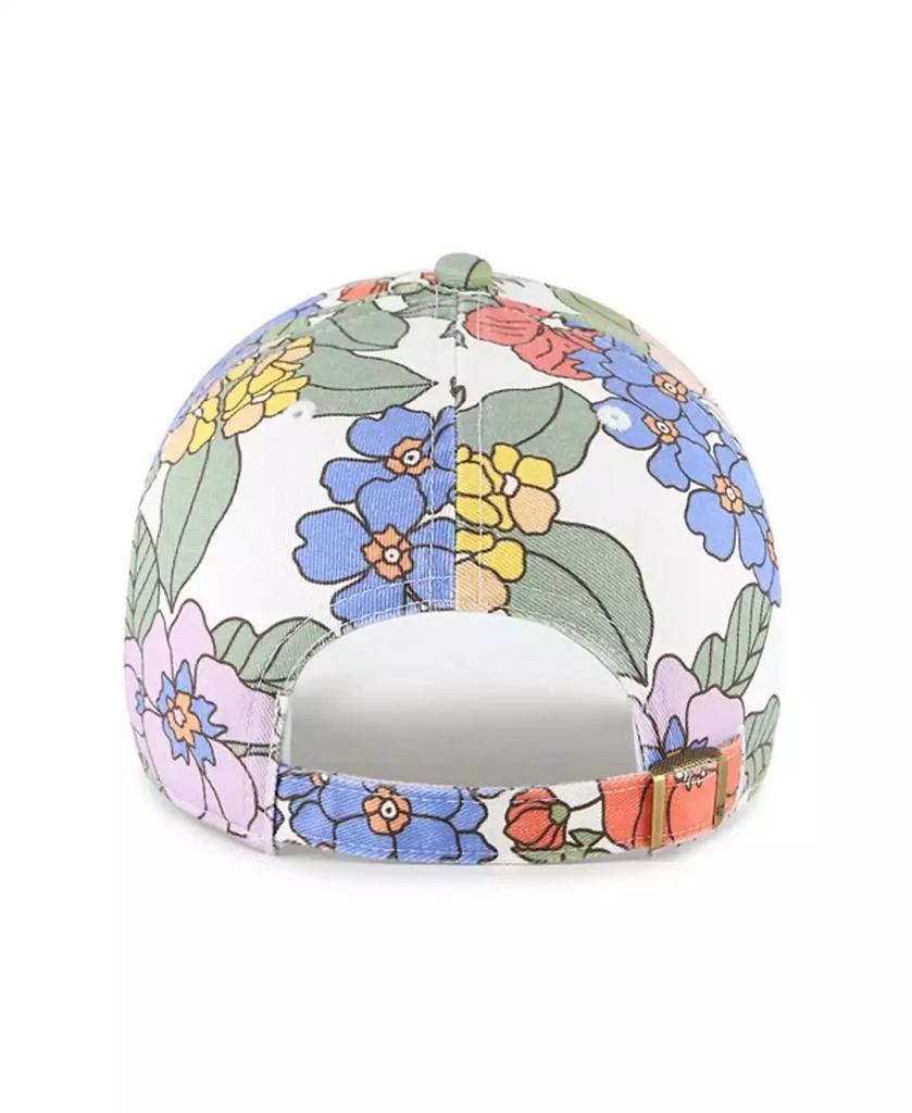 47 Brand Women's White Los Angeles Chargers Florentina Clean Up Adjustable Hat 2