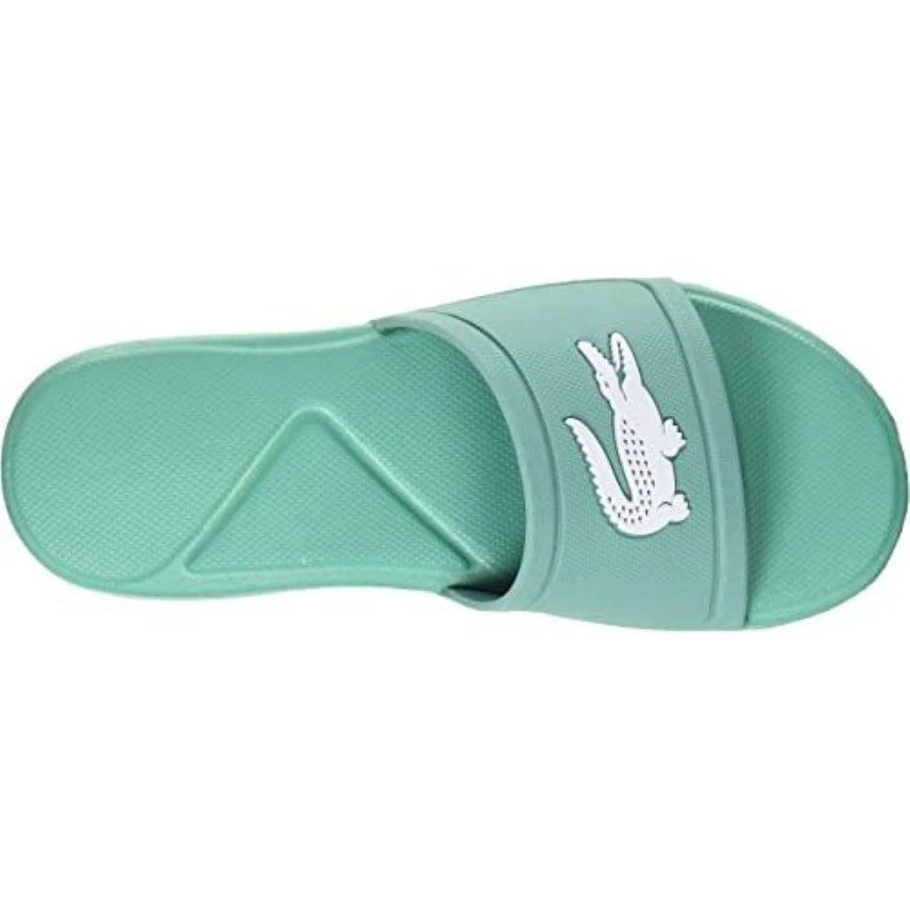 Lacoste Green Logo Toddler Slides 2