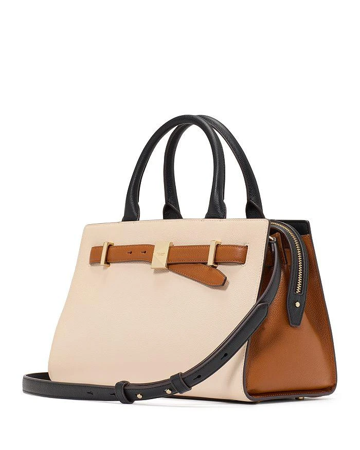 Kate Spade Deco Color Blocked Pebbled Leather Medium Satchel 3