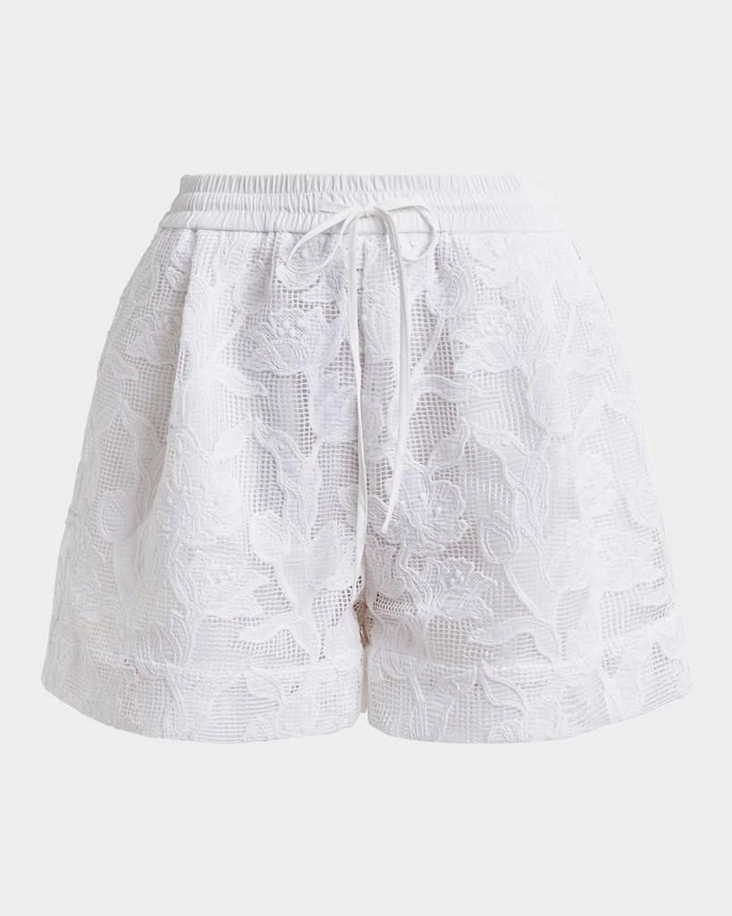 Essentiel Hazer Floral Lace Shorts 1
