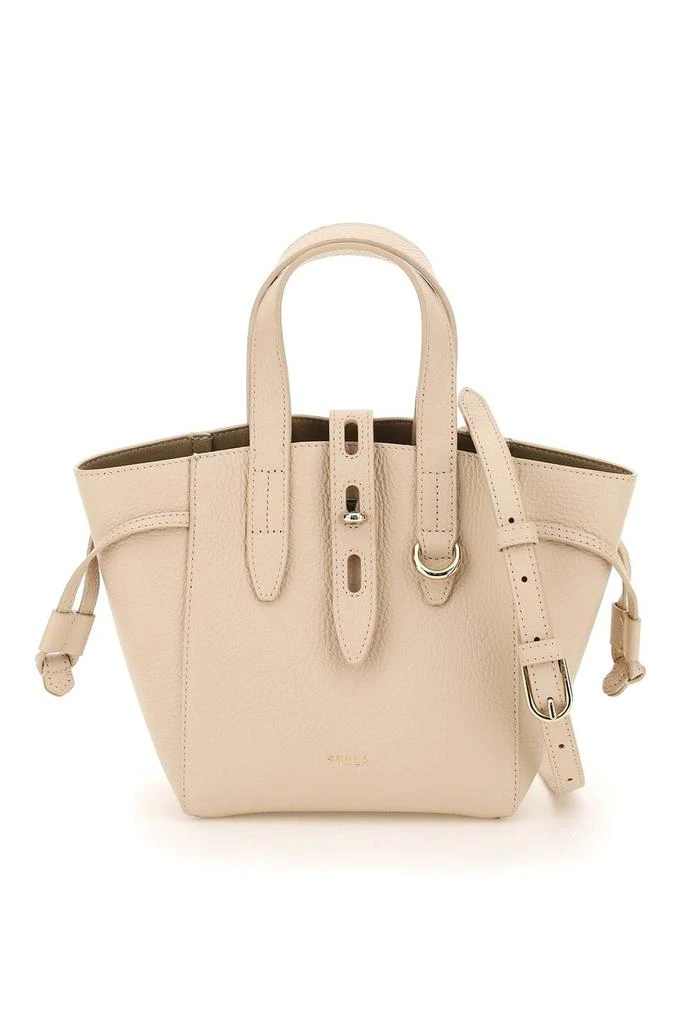 Furla Furla Net Logo Printed Mini Tote Bag 1