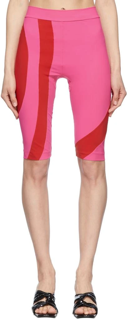 PAULA CANOVAS DEL VAS SSENSE Exclusive Pink Shorts 1