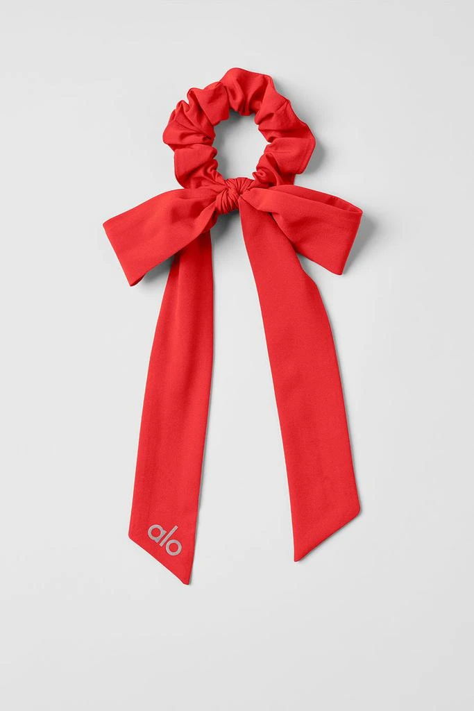 Alo Love Knots Tie Scrunchie - Red Hot Summer 1
