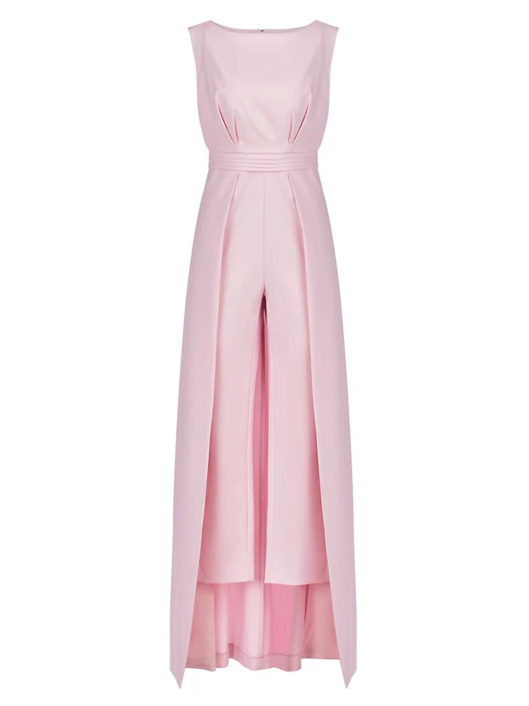 Kay Unger Demi Bateau Neck Walk-Thru Jumpsuit 1