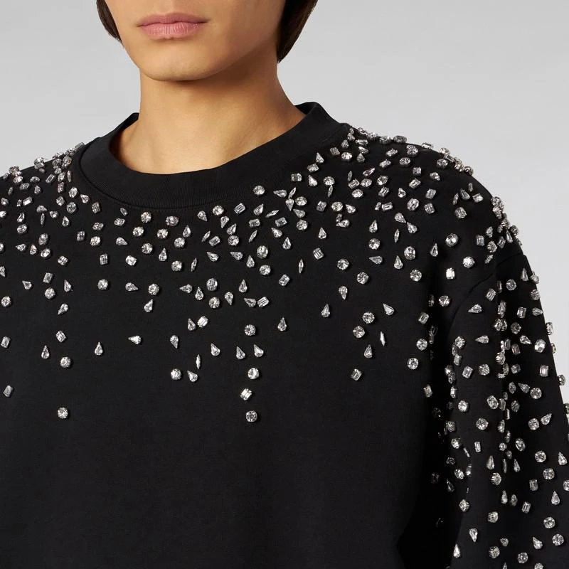 1989 STUDIO crew-neck sweatshirt Crystals 4