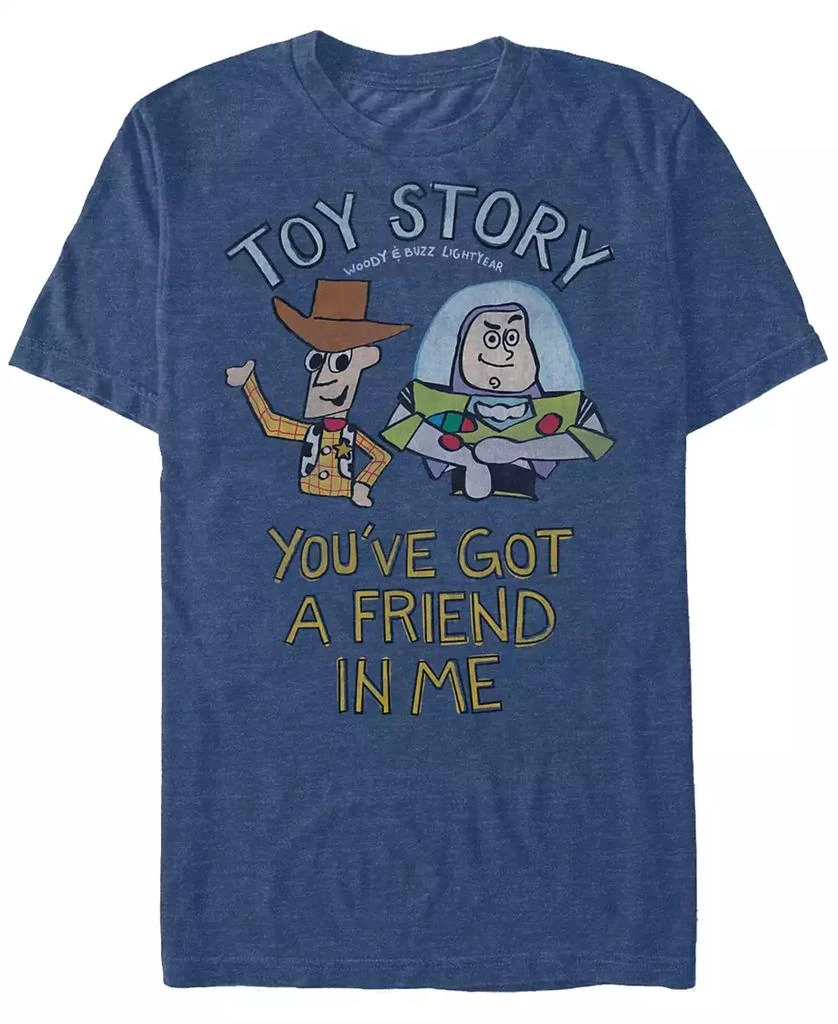 Toy Story Disney Pixar Men's Toy Story You've Got a Friend Short Sleeve T-Shirt 1