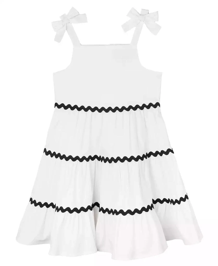 Rare Editions Toddler and Little Girls Ric-Rac A-Line Dress 1