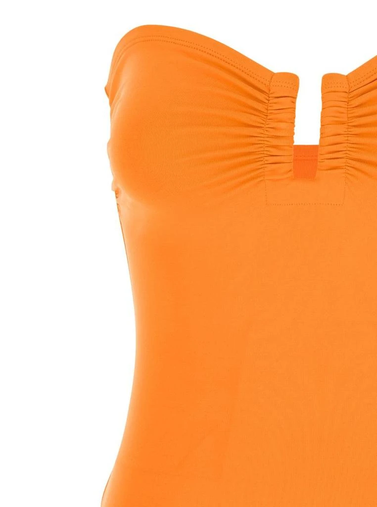 ERES 'Cassiopee' Orange One-Piece Swimsuit With Back Neckline In Tech Fabric Woman 3